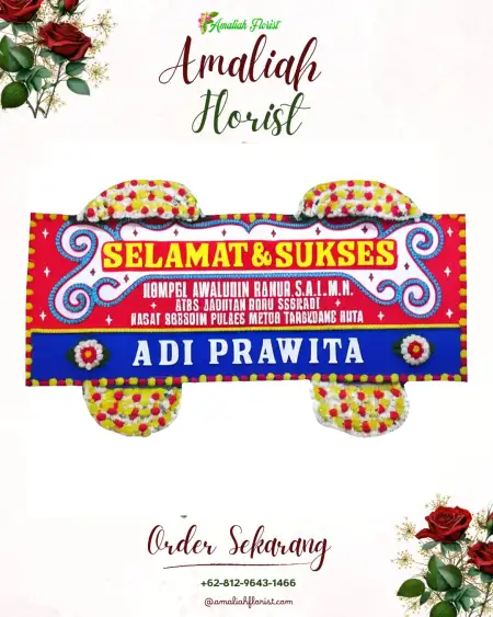 Papan Bunga Ucapan Selamat Cemoro